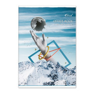 Книга канц. А4 60л. клетка обл.мягкая, офс. БРИСК